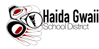 Logo of Haida Child and Family, Haida Art and Name of the Organisation